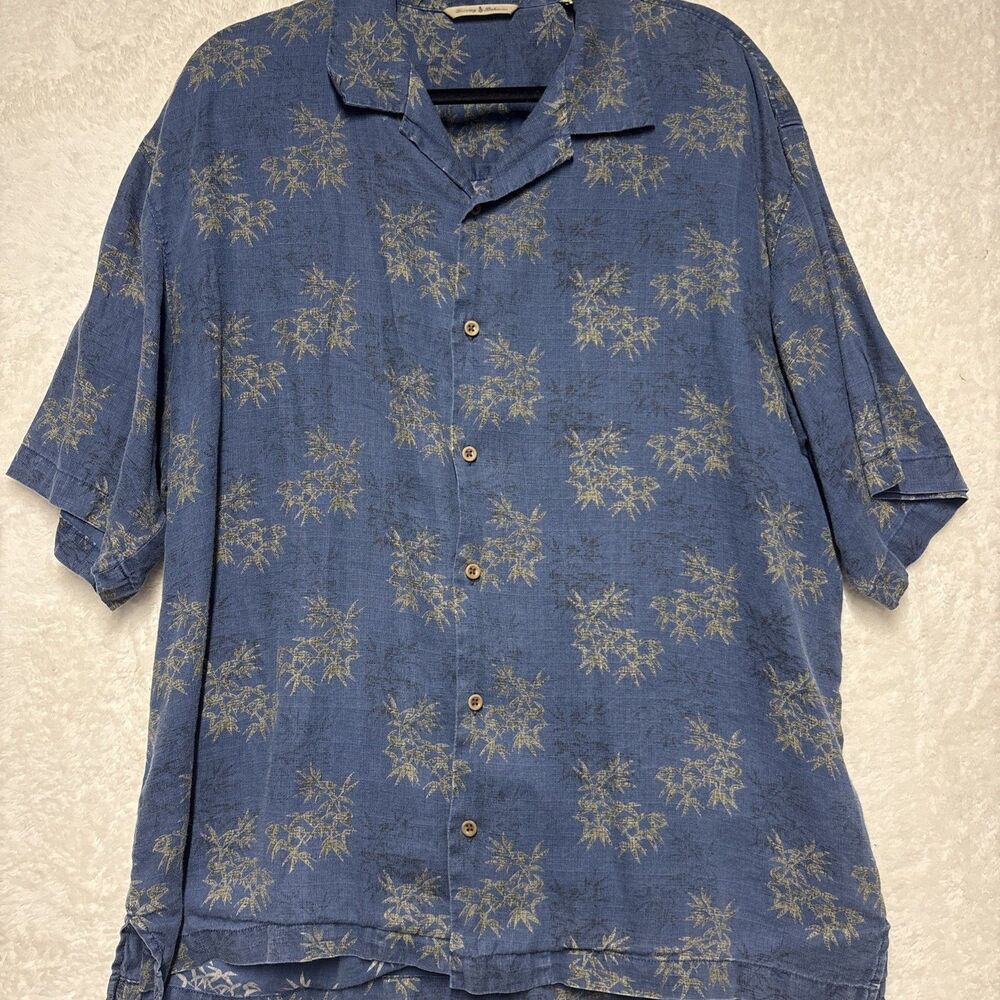 Tommy Bahama floral men’s button-down shirt size extra large